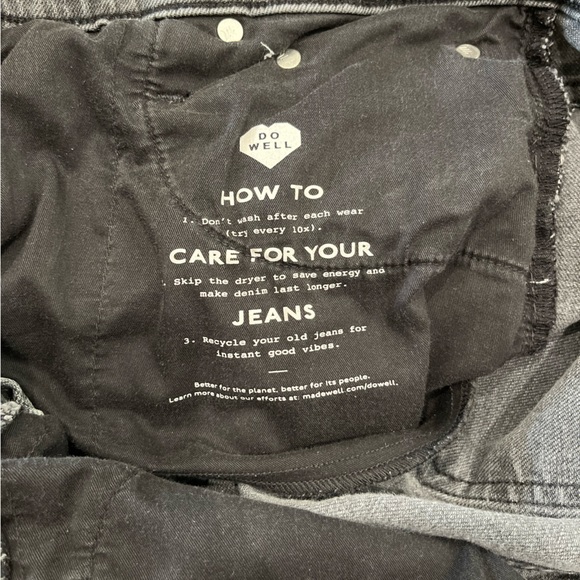 Madewell Woman’s The Perfect Vintage Jean- Black Size 28 - Picture 9 of 15